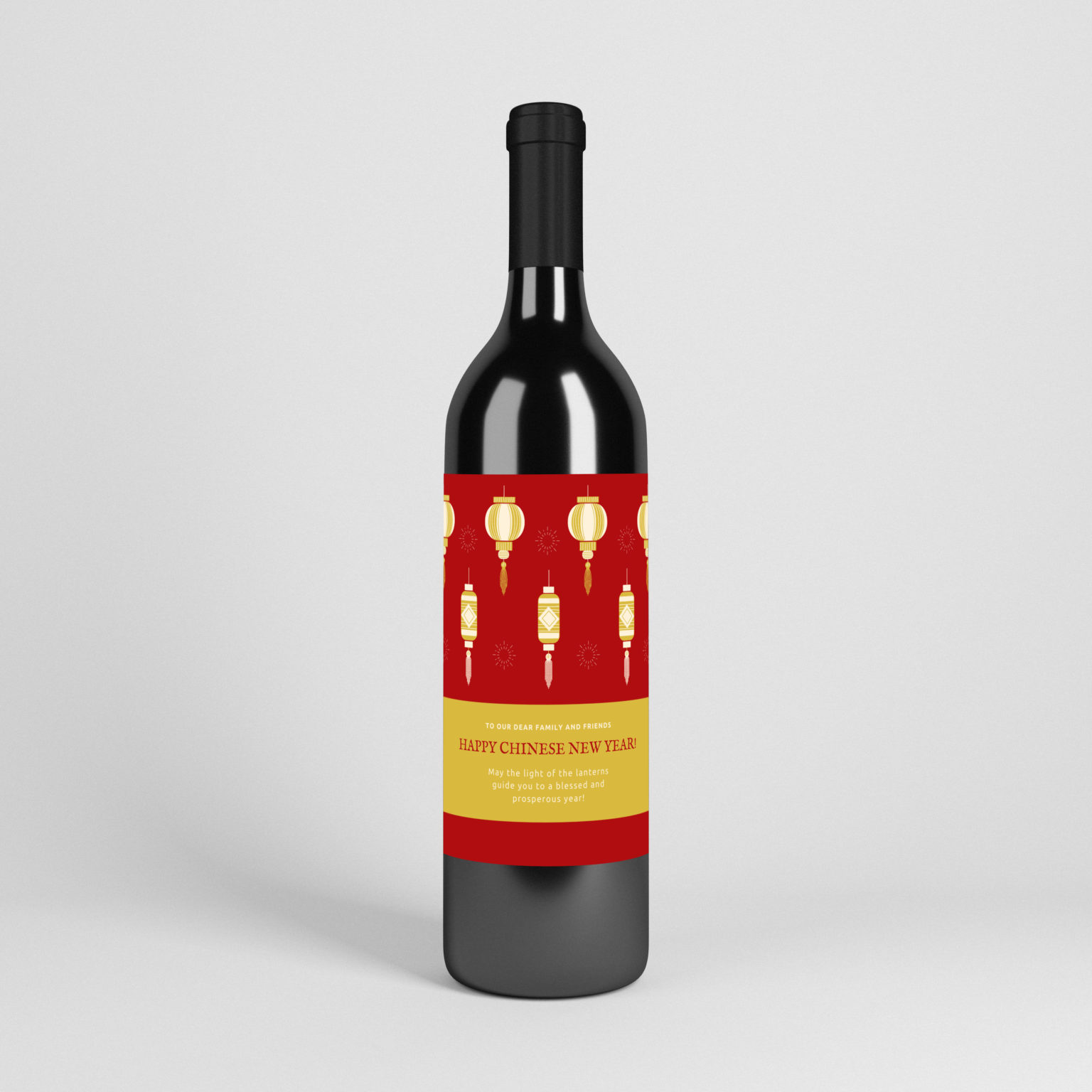 chinese new year wine promotion